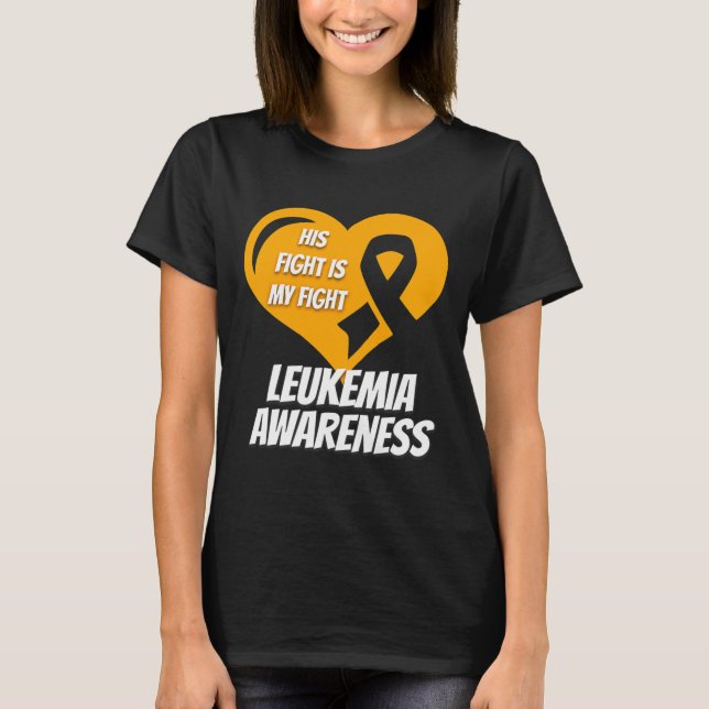 Leukämie Bewusstsein für Mama oder Vater T-Shirt (Vorderseite)