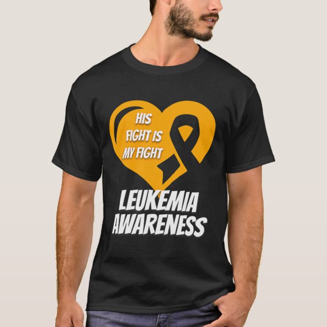 Leukämie Bewusstsein für Mama oder Vater T-Shirt (Vorderseite)