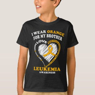 Leukämie Bewusstsein - Ich trage Orange für meinen T-Shirt