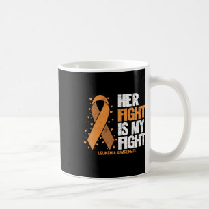 Leukämie-Bewusstsein Ihr Kampf ist mein Kampf Leuk Kaffeetasse