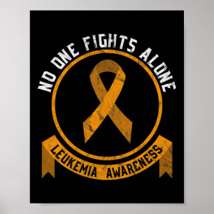 Leukämie Bewusstsein Kampf gegen den Stigma Blutkr Poster