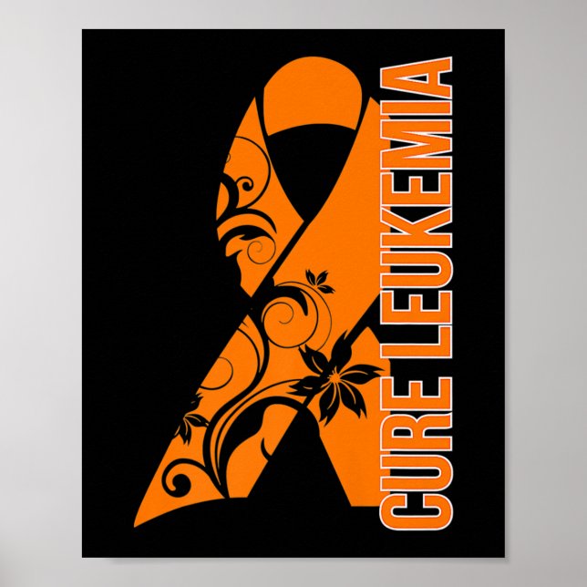 Leukämie Bewusstsein. Leukämie-Aufklärungsmonat Poster (Vorne)