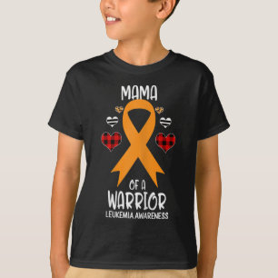 Leukämie Bewusstsein Mama einer Krieger-Mama T-Shirt
