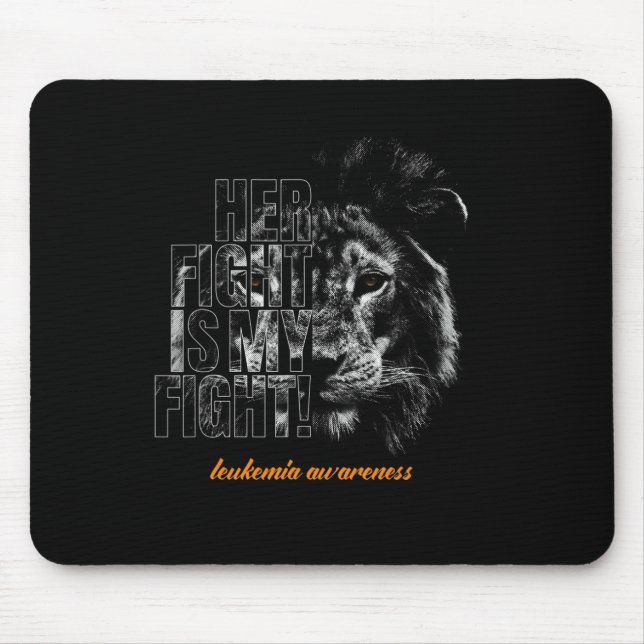 Leukämie Bewusstsein Mousepad (Vorne)