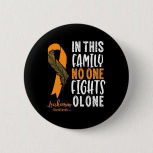 Leukämie Bewusstsein Orangen-Ribbon-Krebs-Survivor Button