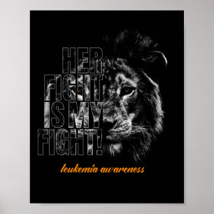 Leukämie Bewusstsein Poster