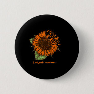 Leukämie Bewusstsein Sonnenblumen Geschenk Warrior Button
