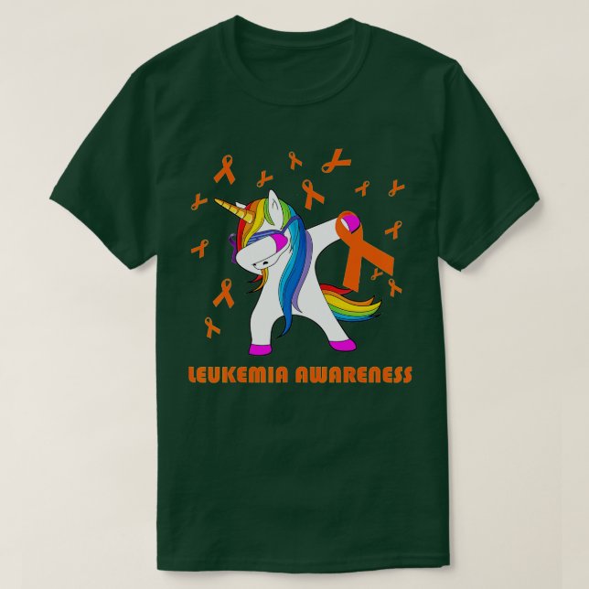Leukämie Bewusstsein T-Shirt (Design vorne)