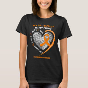 Leukämie Bewusstsein Vater Männer Frauen geben Leu T-Shirt