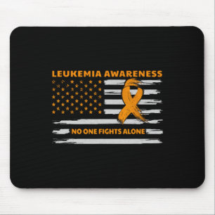 Leukämie Bewusstsein Wir bekämpfen Krebs gemeinsam Mousepad