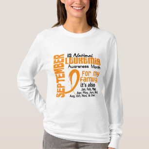 Leukämie-Bewusstseins-Monat T-Shirt