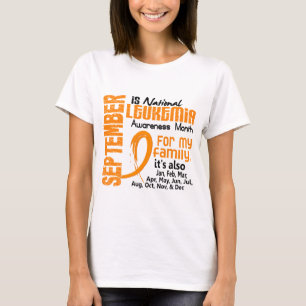 Leukämie-Bewusstseins-Monat T-Shirt