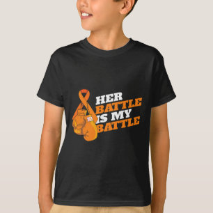 Leukämie-Blutkrebs-Bewusstsein Orange Ribbon Boxi T-Shirt