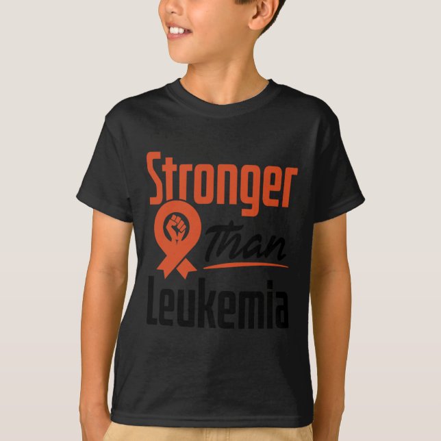 Leukämie Blutkrebs Bewusstsein Stärkerer Krieger F T-Shirt (Vorderseite)