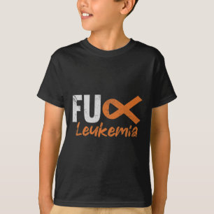 Leukämie Blutkrebs Kämpfen Bewusstsein erschüttert T-Shirt