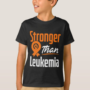 Leukämie Blutkrebs Sensibilisierungskampagne Kämpf T-Shirt