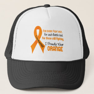 Leukämie I Proudly Wear Orange Truckerkappe