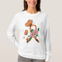 Leukämie Krebs Bewusstsein- Leukämie-Krieger T-Shirt