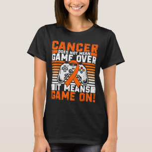 Leukämie-Krebs-Bewusstsein-Warrior-Überlebender-Ga T-Shirt