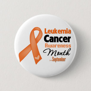 Leukämie-Krebs-Bewusstseins-Monat Button