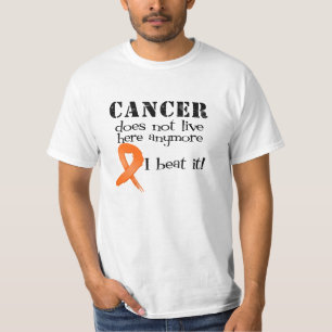 Leukämie-Krebs lebt nicht hier mehr T-Shirt