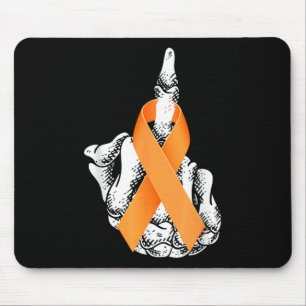 Leukämie Krebs Mittlere Finger Leukämie Bewusstsei Mousepad