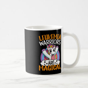 Leukämie-Krieger sind magische Unicorn Leukämie Aw Kaffeetasse