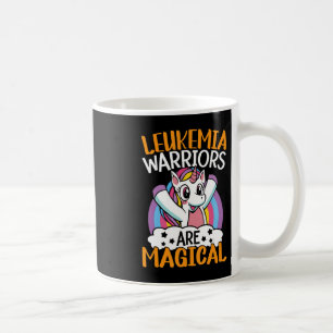 Leukämie-Krieger sind magische Unicorn Leukämie Aw Kaffeetasse