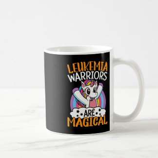 Leukämie-Krieger sind magische Unicorn Leukämie Aw Kaffeetasse
