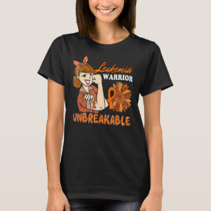 Leukämie-Krieger Unzerbrechliches Bewusstsein Sonn T-Shirt