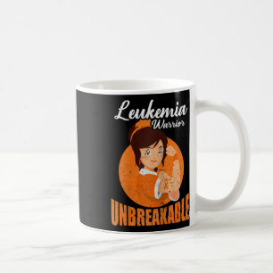 Leukämie-Krieger Unzerbrechliches Blutkrebs-Bewuss Kaffeetasse