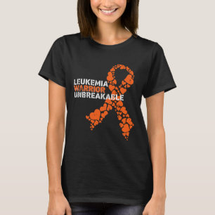 Leukämie Krieger Unzerbrechliches T-Shirt Blutkreb