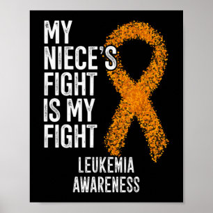 Leukämie Meine Nichte kämpft gegen Leukämie Poster