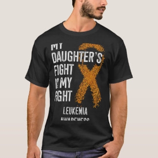 Leukämie Meine Tochter kämpft gegen Leukämie T-Shirt