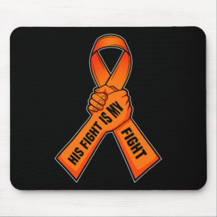 Leukämie-Ribbon-Orange-Bewusstsein I Blutkrebs Mousepad