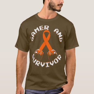 Leukämie-Sensibilisierungskamerad und Überlebenspe T-Shirt