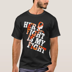 Leukämie Sensibilisierungskampagne Ihr Kampf ist m T-Shirt