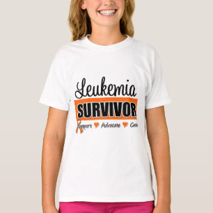 Leukämie-Überlebend-Abzeichen T-Shirt