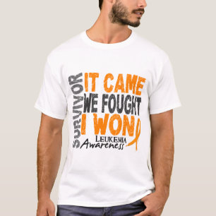 Leukämie-Überlebender, den es wir kam, kämpfte T-Shirt