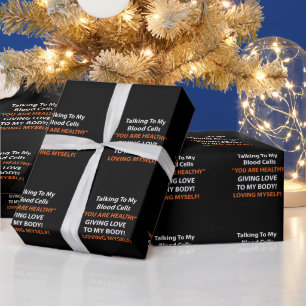 Leukämie-Überlebender Geschenkpapier