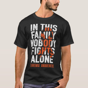 Leukämie unterstützende Squad Kämpfer Kriegerleukä T-Shirt