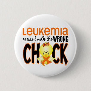 Leukämie verwirrt mit dem falschen Küken Button