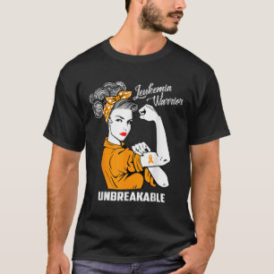 Leukämie Warrior Unzerbrechliches Geschenk T-Shirt