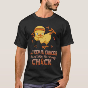 Leukämiekrebs, der mit dem falschen Kick Warrio ve T-Shirt
