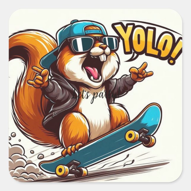 leuke sticker om items te personaliseren (Vorderseite)