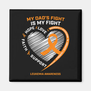 Leukemia Awareness Dad Men Women Gifts Leukemia Aw Magnet