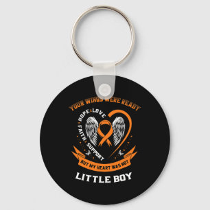 Leukemia Awareness Little Boy Childhood Cancer Son Schlüsselanhänger