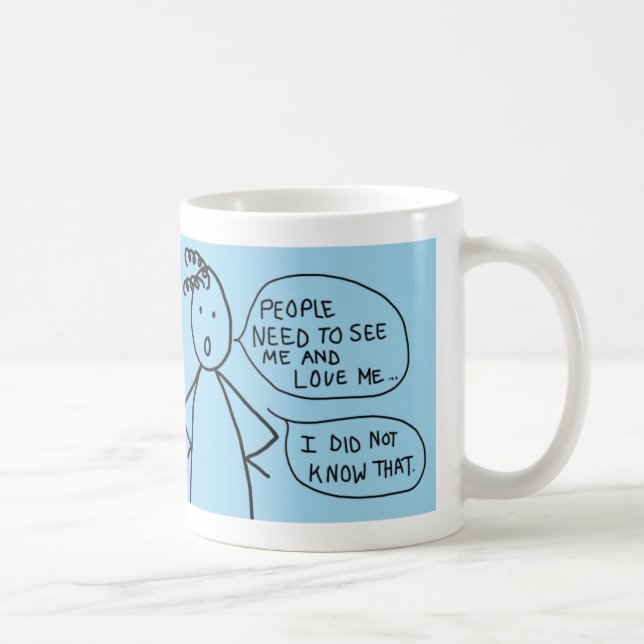Leute-Bedarfs-Kaffee-Tasse Kaffeetasse (Rechts)