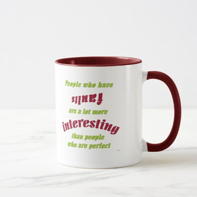 Leute, die Störungen… haben Tasse (Rechts)