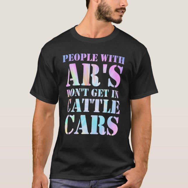 Leute mit AR's kommen nicht in Rinderwahnsinn Humo T-Shirt (Vorderseite)